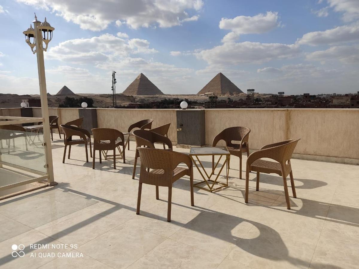 Khufu Pyramids Hotel Kafret el-Gabal Eksteriør billede