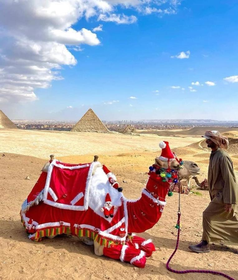 Khufu Pyramids Hotel Kafret el-Gabal Eksteriør billede